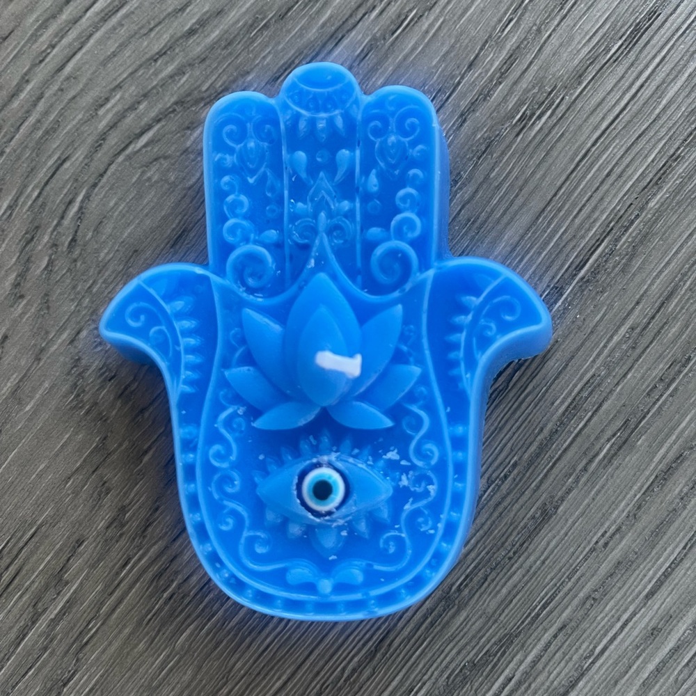 Handmade Hamsa candles